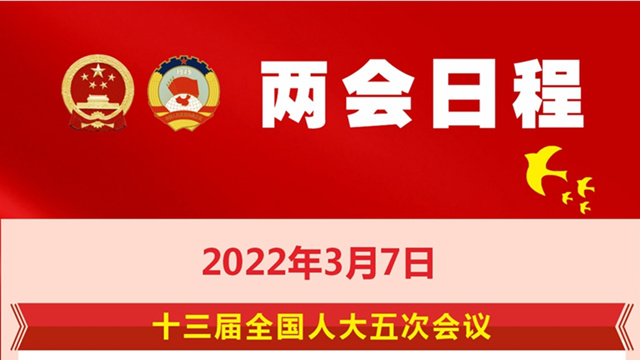 3月7日：人代會(huì)審查計(jì)劃、預(yù)算報(bào)告 審議地方組織法修正草案 政協(xié)委員進(jìn)行大會(huì)發(fā)言