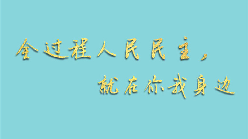 兩會(huì)手繪長(zhǎng)卷：全過(guò)程人民民主，就在你我身邊
