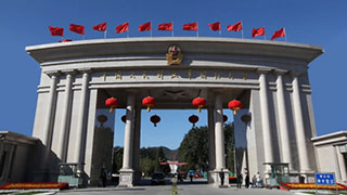 現(xiàn)地教學(xué)，國(guó)防大學(xué)聯(lián)合作戰(zhàn)學(xué)院將政治理論課堂搬到西柏坡