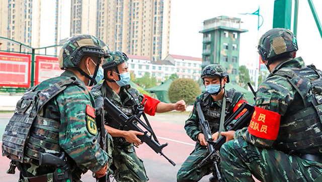 武警婁底支隊(duì)強(qiáng)化官兵國(guó)家安全理念 激發(fā)練兵備戰(zhàn)熱情