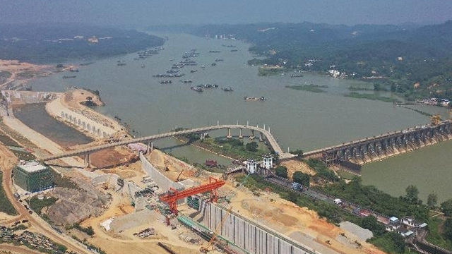 江河奔騰看中國(guó)丨西江黃金水道將再添一座3000噸級(jí)船閘