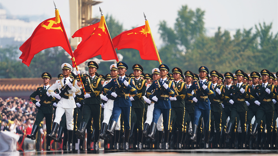 了不起的中國軍人丨今天，他們代表我們向祖國報告