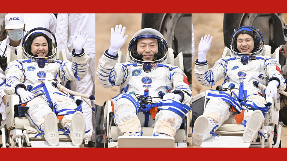 組圖丨神舟十九號載人飛行任務取得圓滿成功