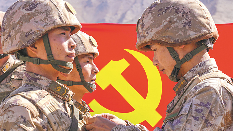 各部隊(duì)開展形式多樣的主題黨日活動：薪火相傳 軍魂永駐