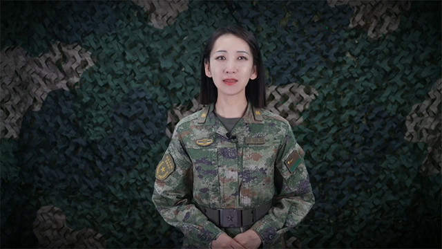 解放軍新聞傳播中心王玉：士兵的肩膀