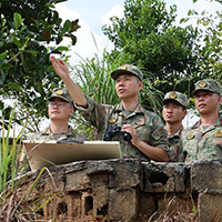 廣西軍區(qū)某部軍官謝亮：援戰(zhàn)保戰(zhàn)的“尖刀利刃”